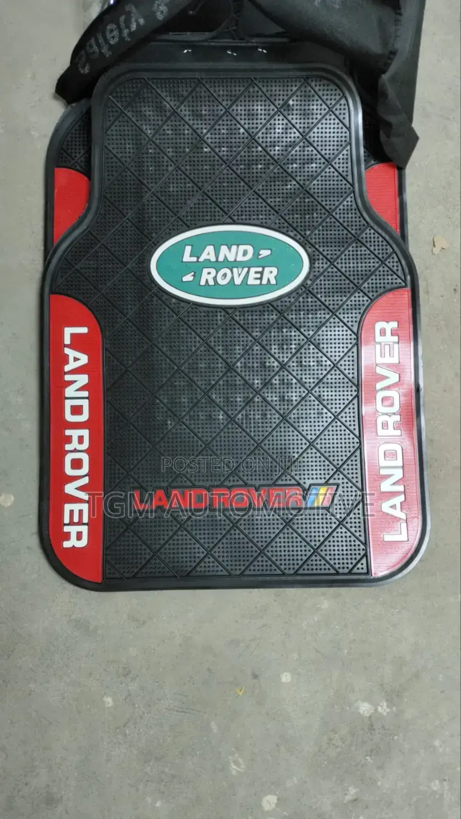 Car Floor Mats Land Rover New Branding Heavy Duty Rubber Mat