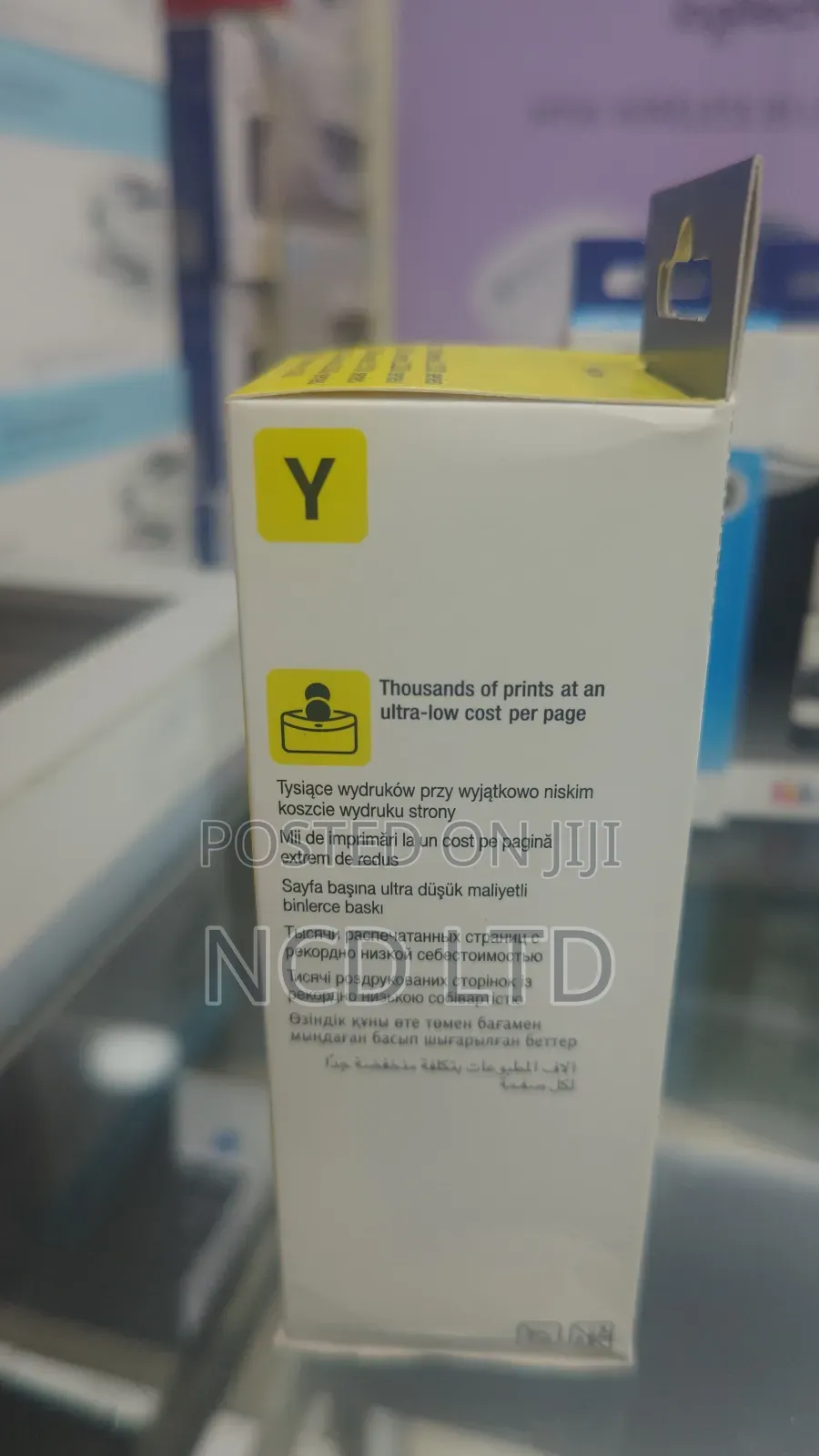 Epson Ecotank Ink Bottle 103 Yl Yellow
