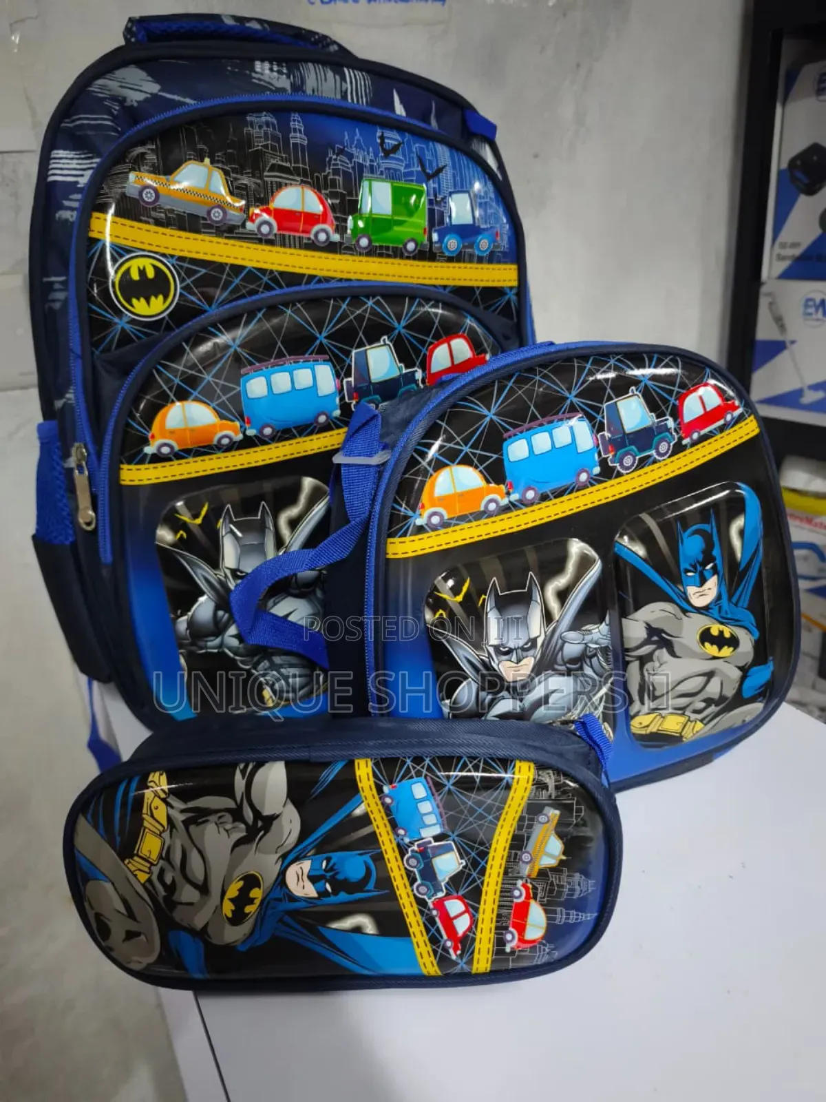 3in1 Cartoon Theme School Backpack*