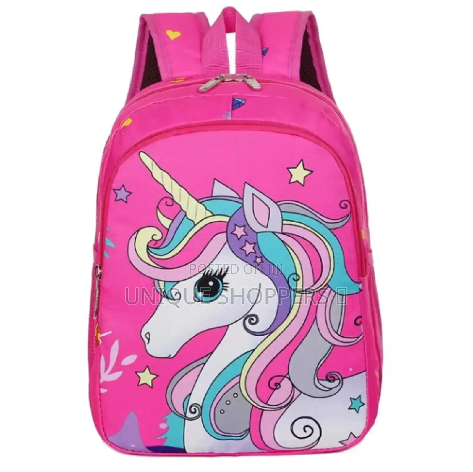 Unicorn Cartoon Theme School Bag*