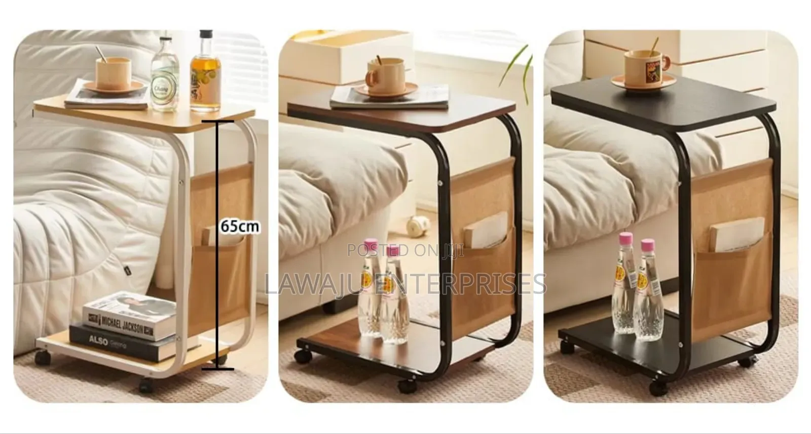 C-shaped Side Table