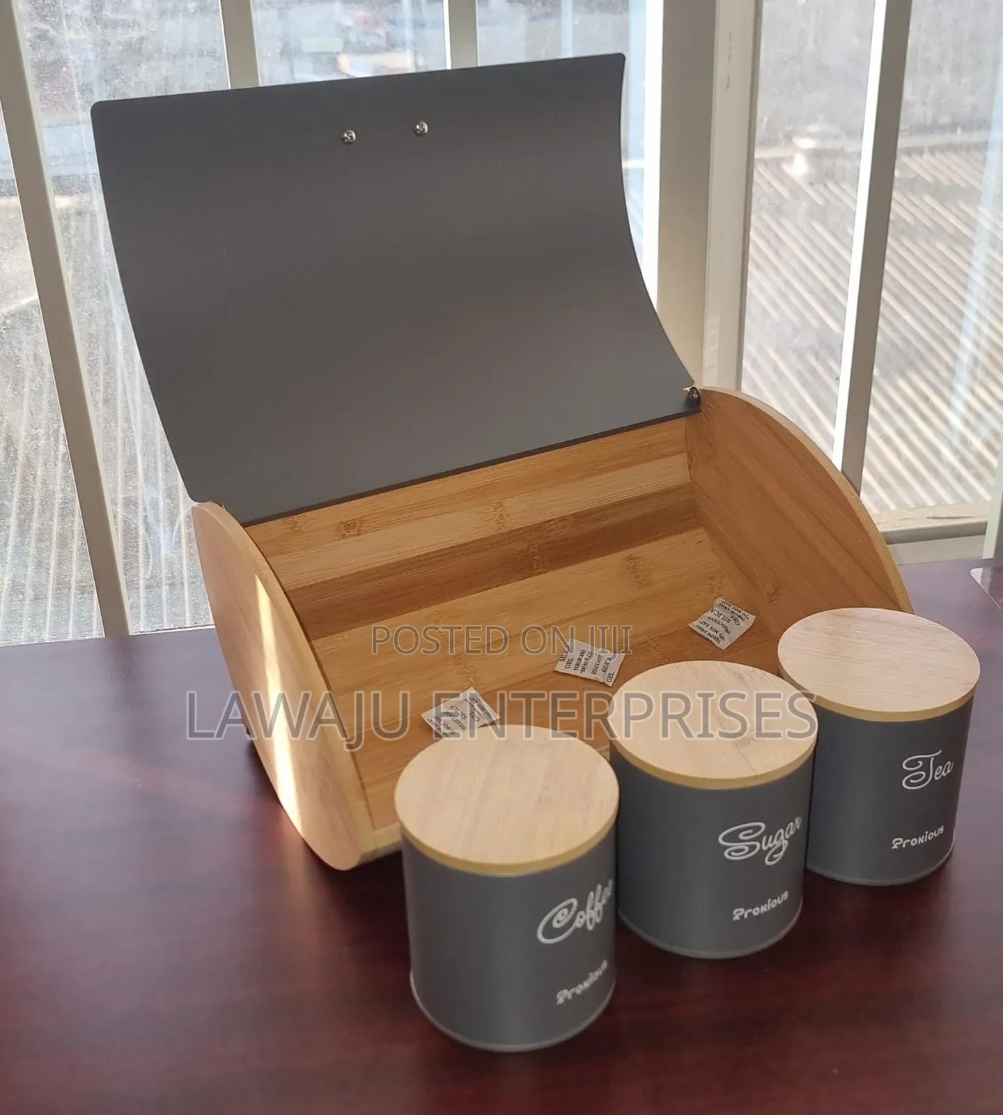 Bamboo Bread Bin
