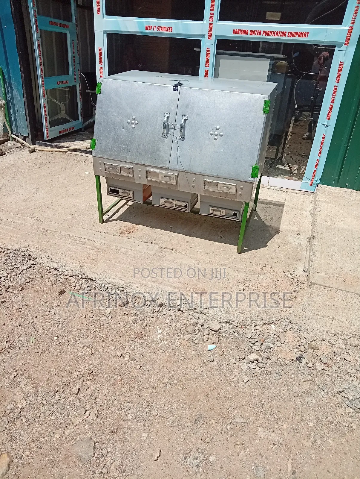 Huge Charcoal Oven, Three Jikos
