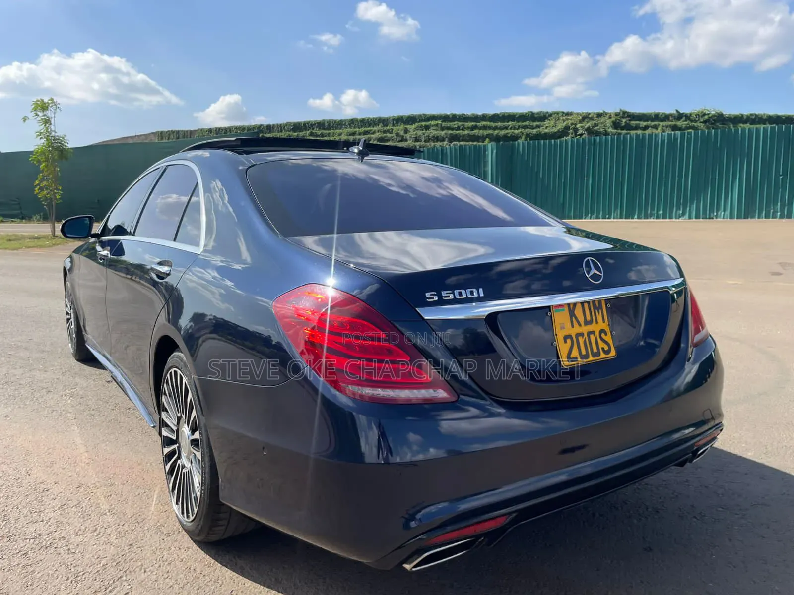 Mercedes-Benz S-Class S 500 4MATIC L (V222) 2016 Black