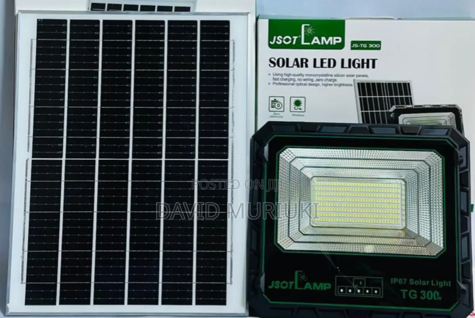 Modern Jsot Solar Floodlight (Tg)500wats
