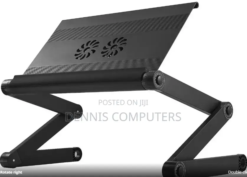 Executive Portable Adjustable Aluminum Laptop Stand Cpu Fans