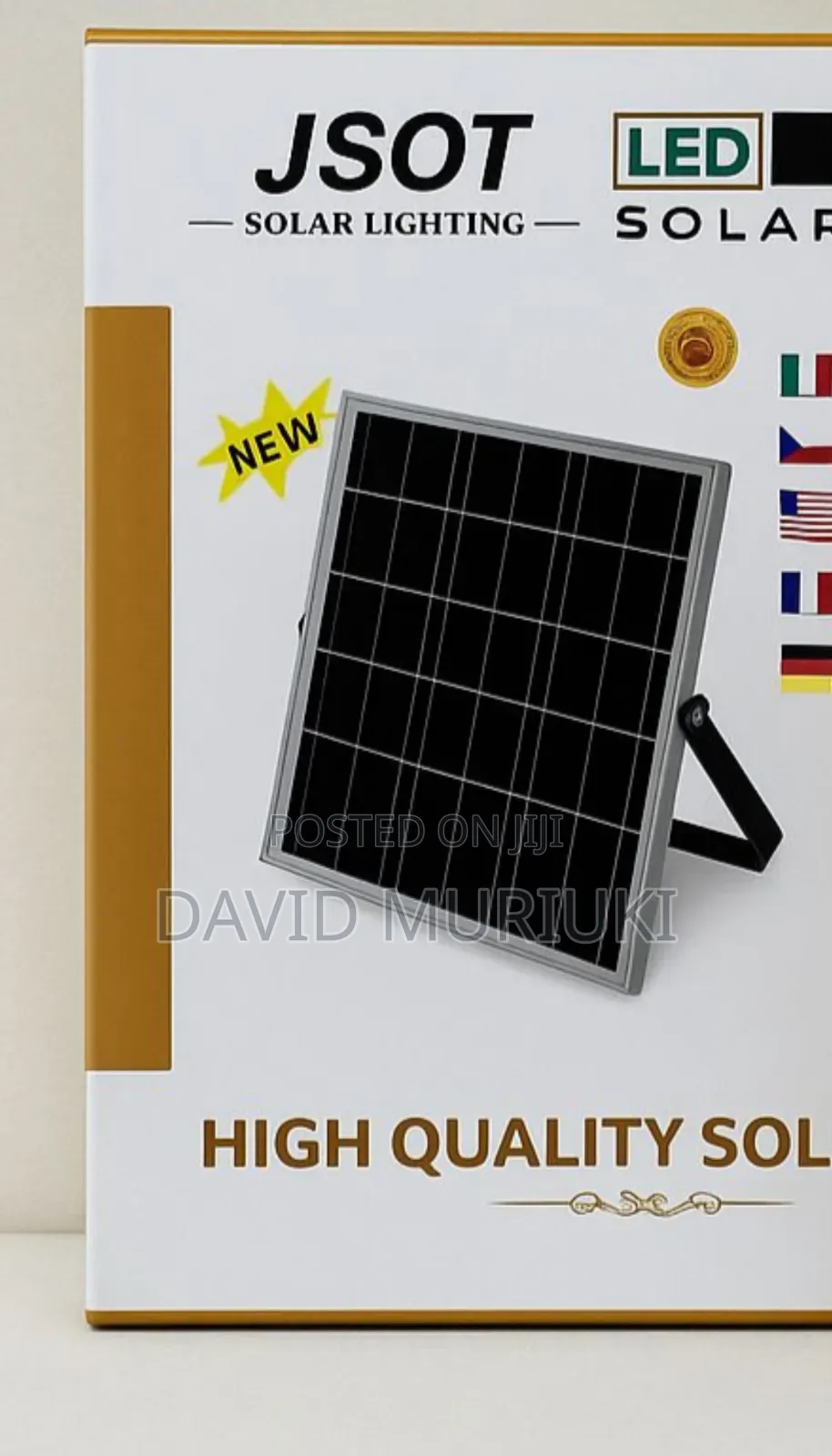 Jsot Led Solar Floodlight100wats Hp