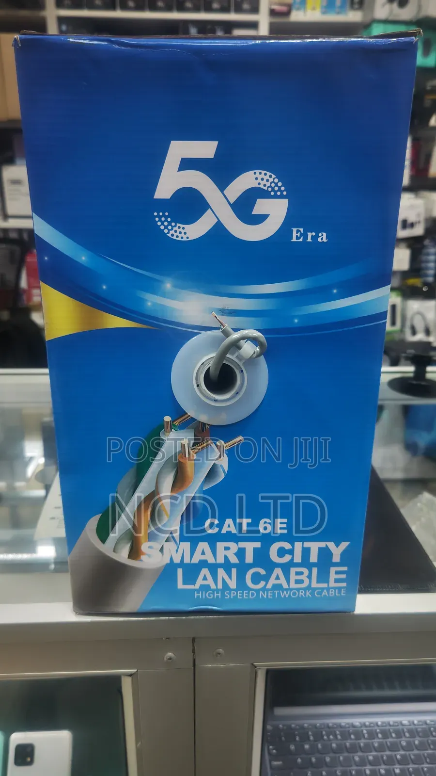 5g Smart City Lan Cable 305 Metres Cat6 U/Utp Network Cable