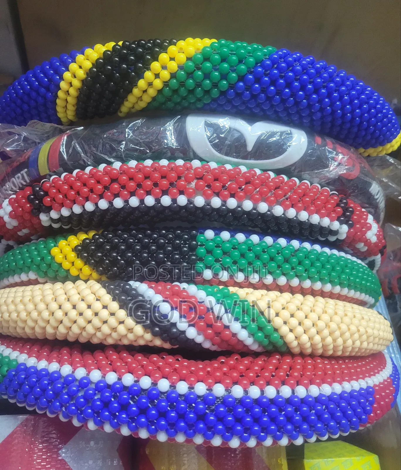 Steering Cover With Beads