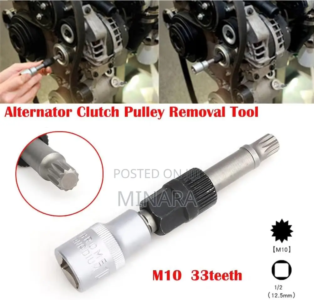 Alternator Pulley Removal / Installation Tool, 33t Plus M10 / T50 Bit