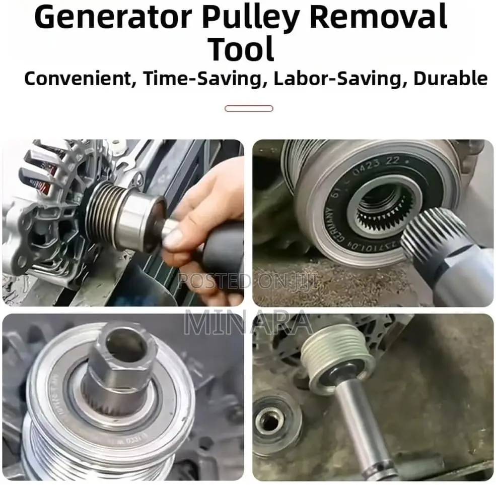 Alternator Pulley Removal / Installation Tool, 33t Plus M10 / T50 Bit