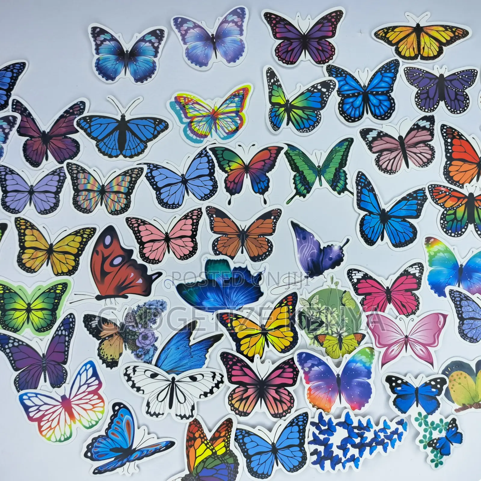 Butterfly Theme Vinyl Decal Laptop Stickers