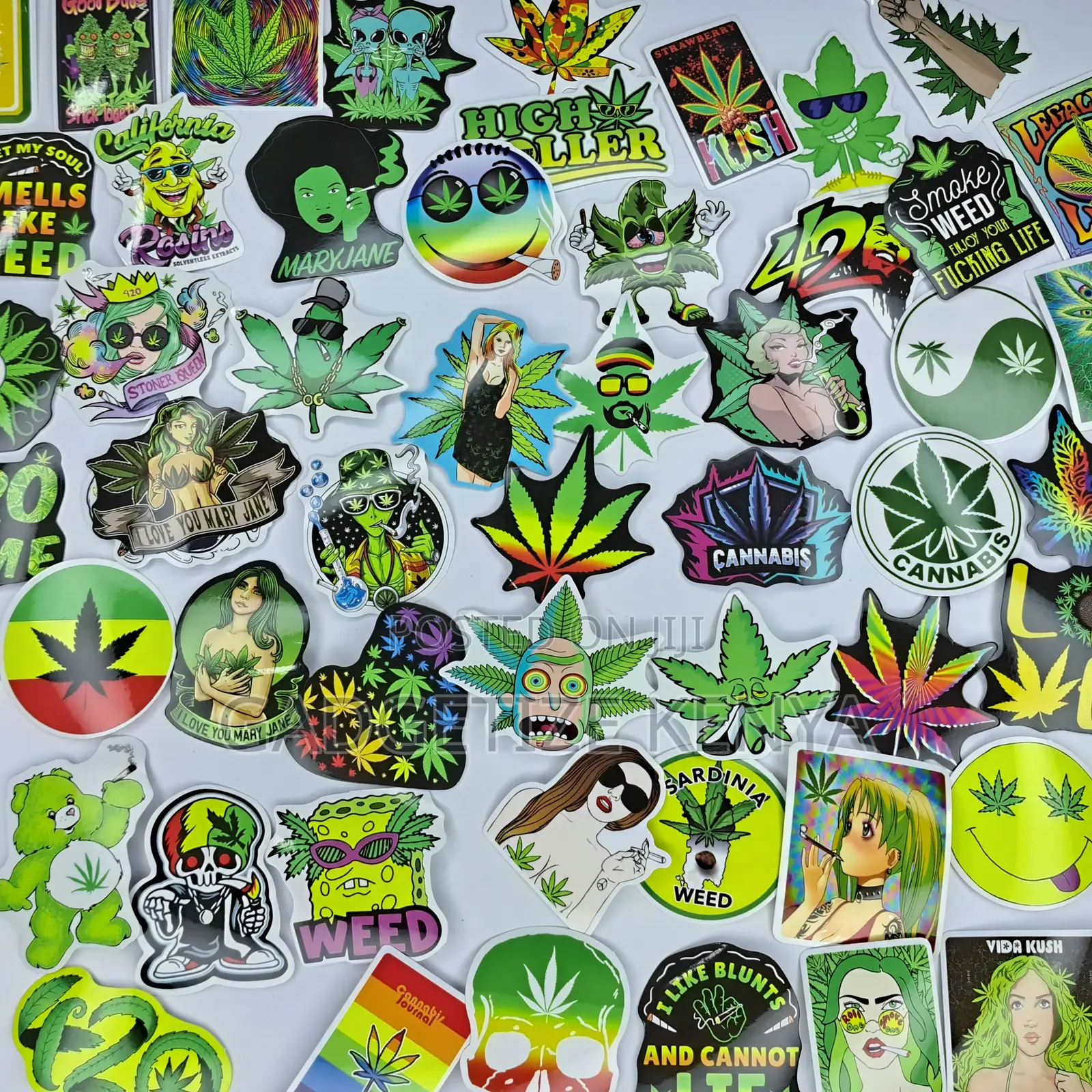 Mary Jane Theme Vinyl Decal Laptop Stickers