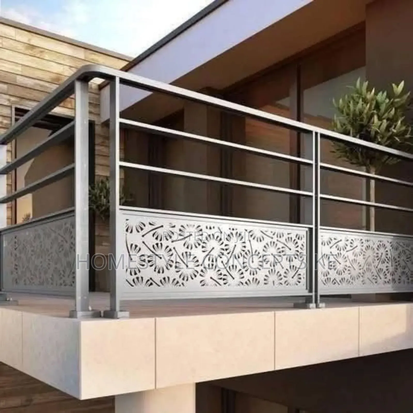 Acp Facade Aluco Cladding Laser Cnc Balcony Exterior Finish