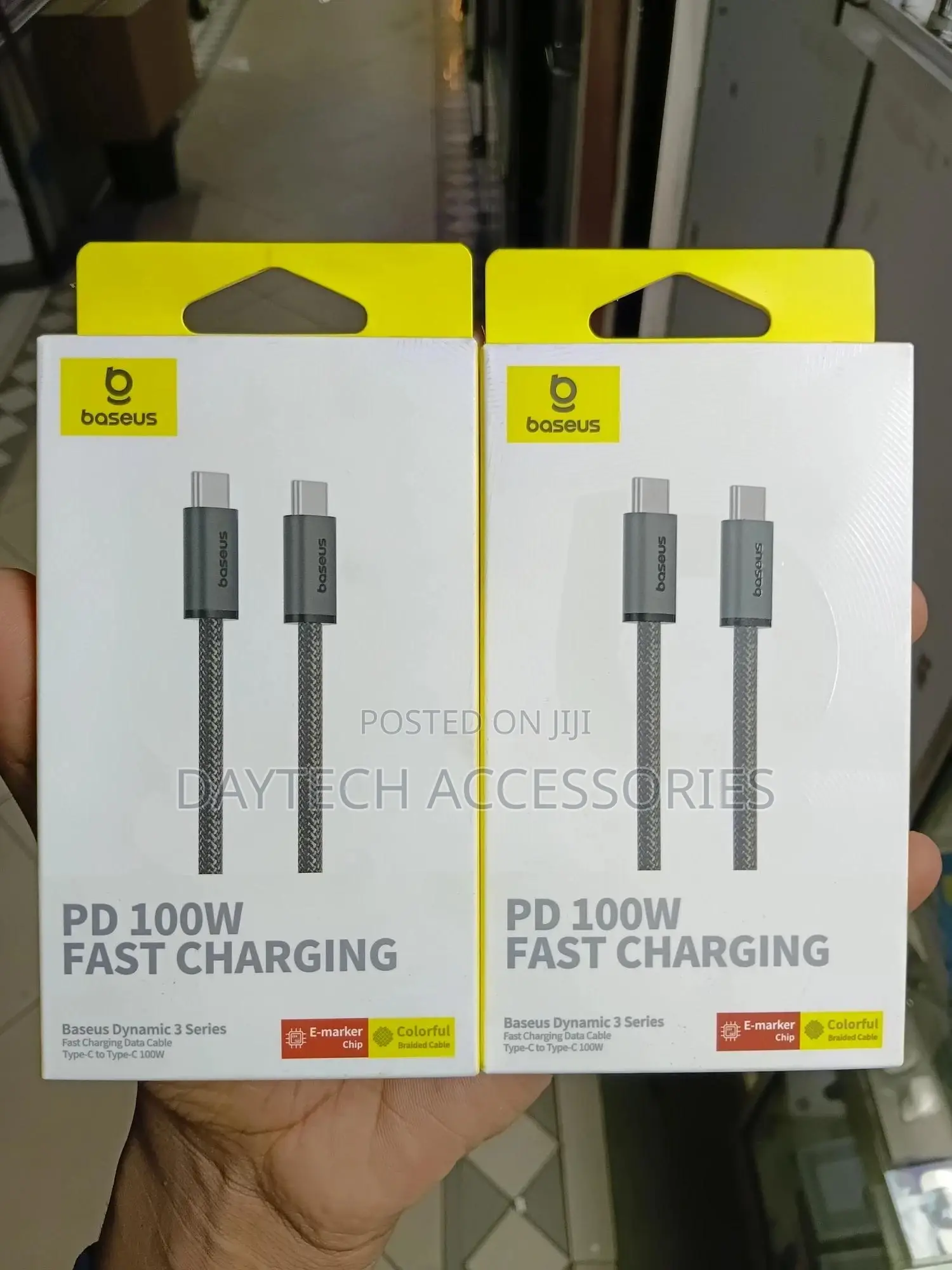 Baseus Dynamic 3 Series Fast Charging Data Cable Type-C to Type-C 100w