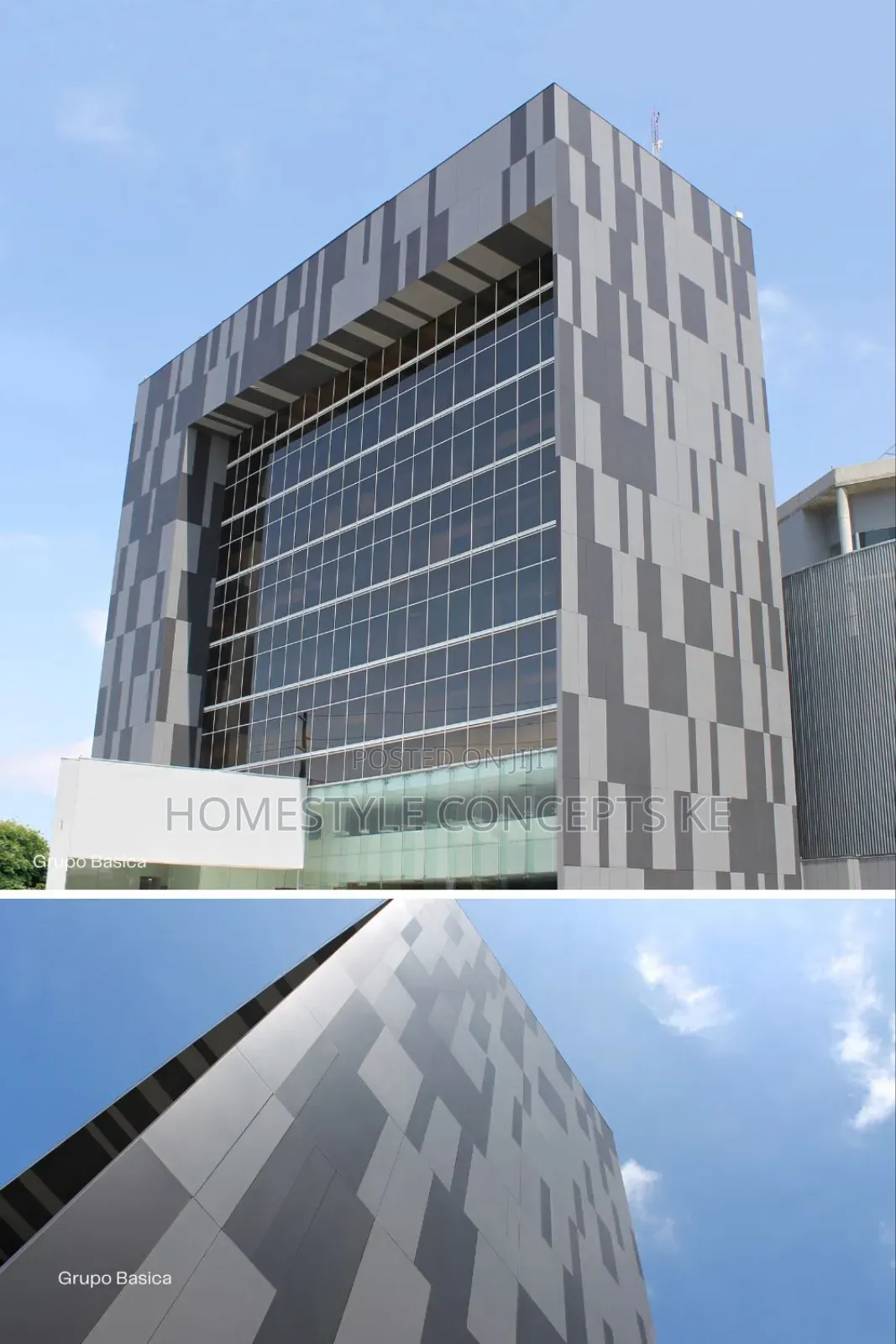 Laser Cut Balcony Rails Acp Aluco Cladding Facade Exterior Services