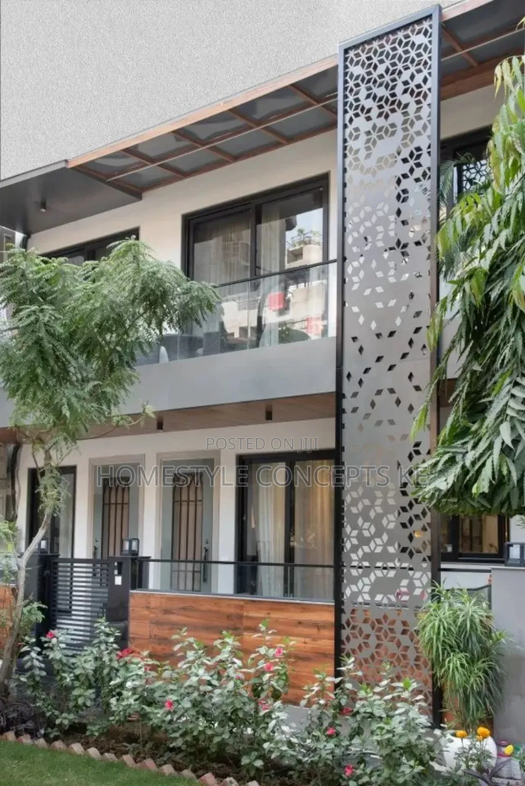 Laser Cut Balcony Rails Acp Aluco Cladding Facade Exterior Services