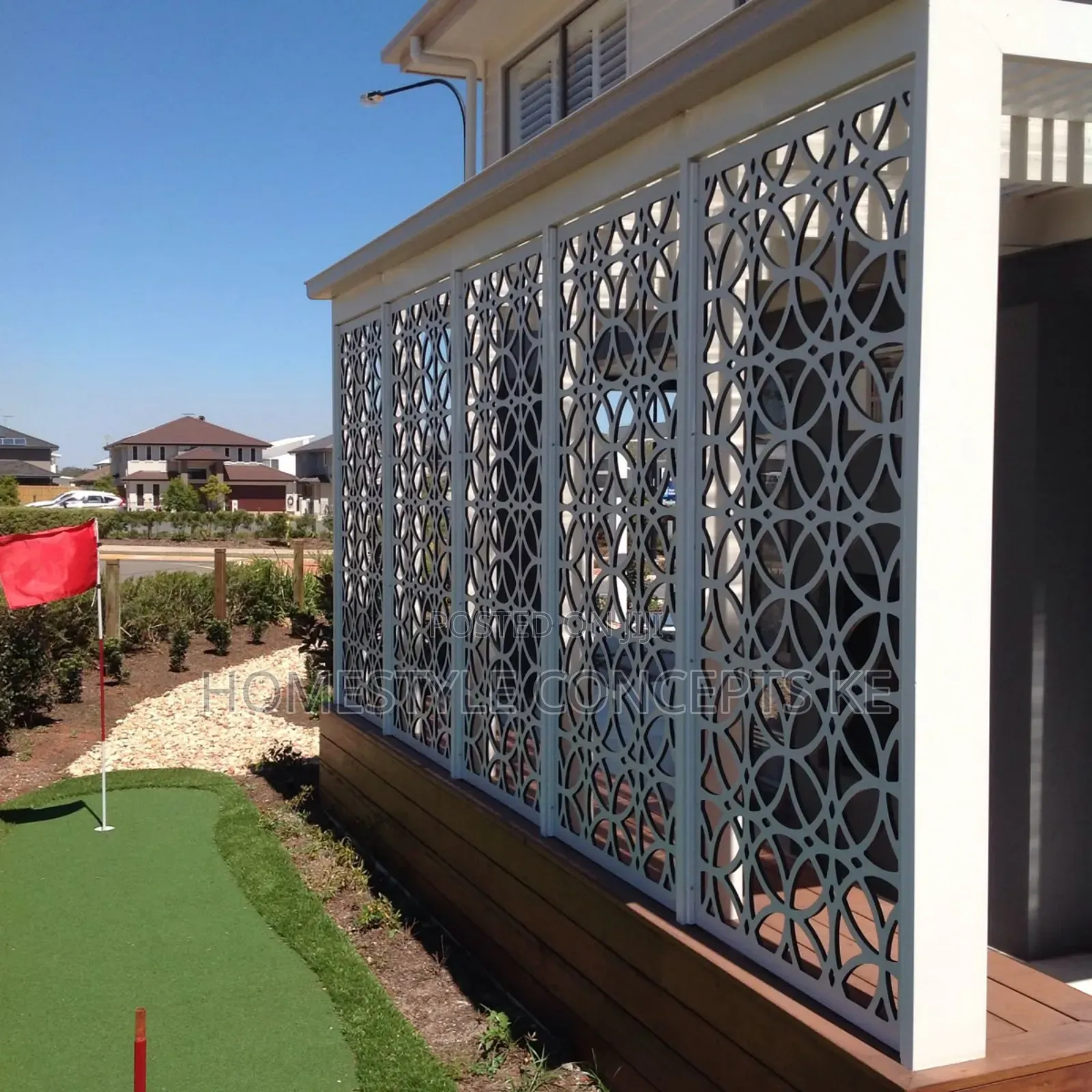 Acp Aluco Cladding Facade Exterior Walls Laser Cut Balcony Grills