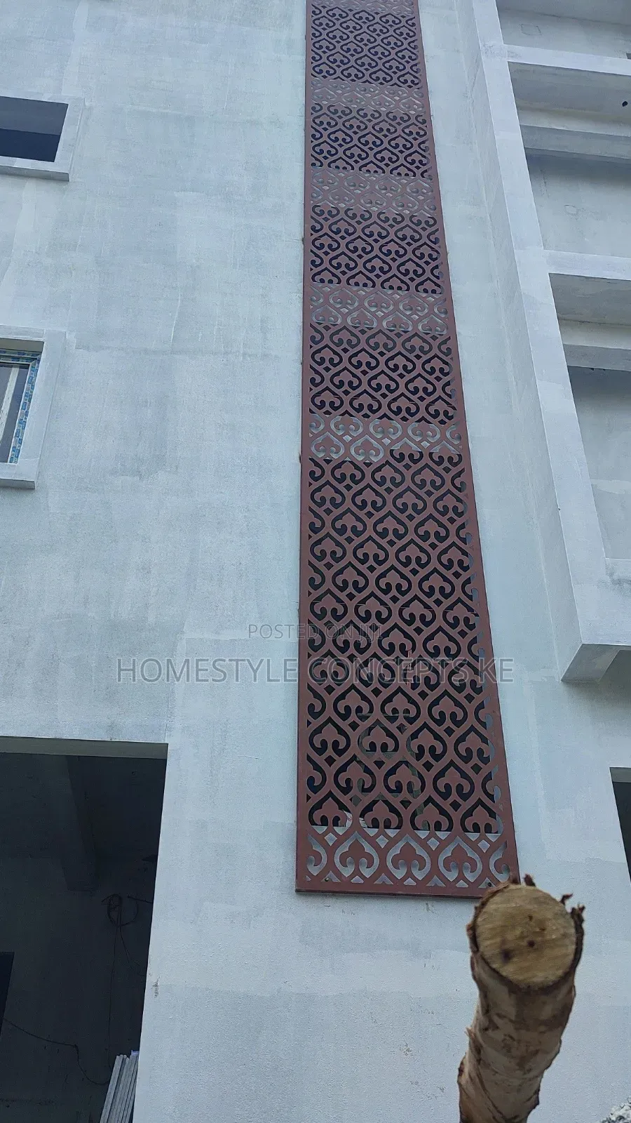 Laser Cut Balcony Grills Acp Aluco Cladding Facade Curtain Wall Finish