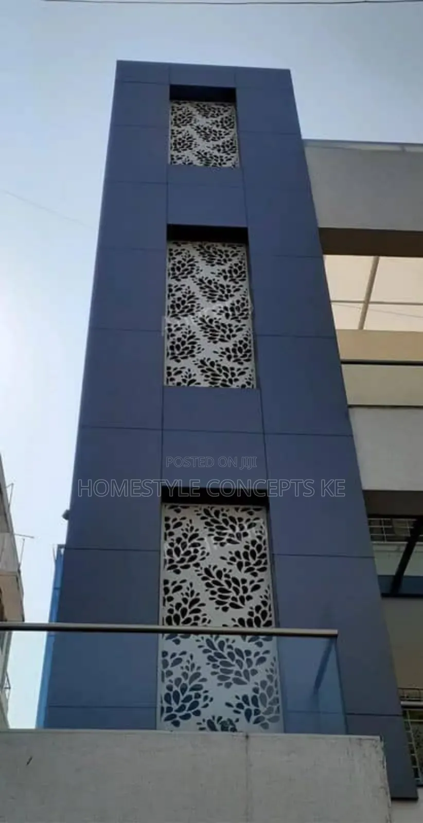 Laser Cut Balcony Grills Curtain Walling Aluco Acp Cladding Facade