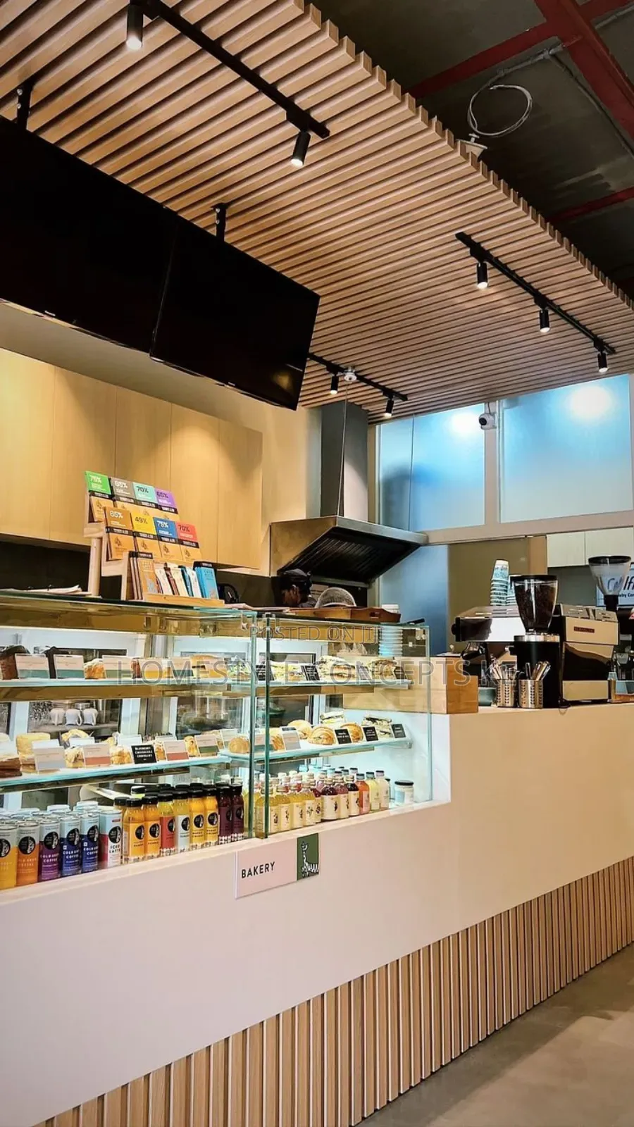 Bakery Pastry Shop Shelf Shelves Interior Design