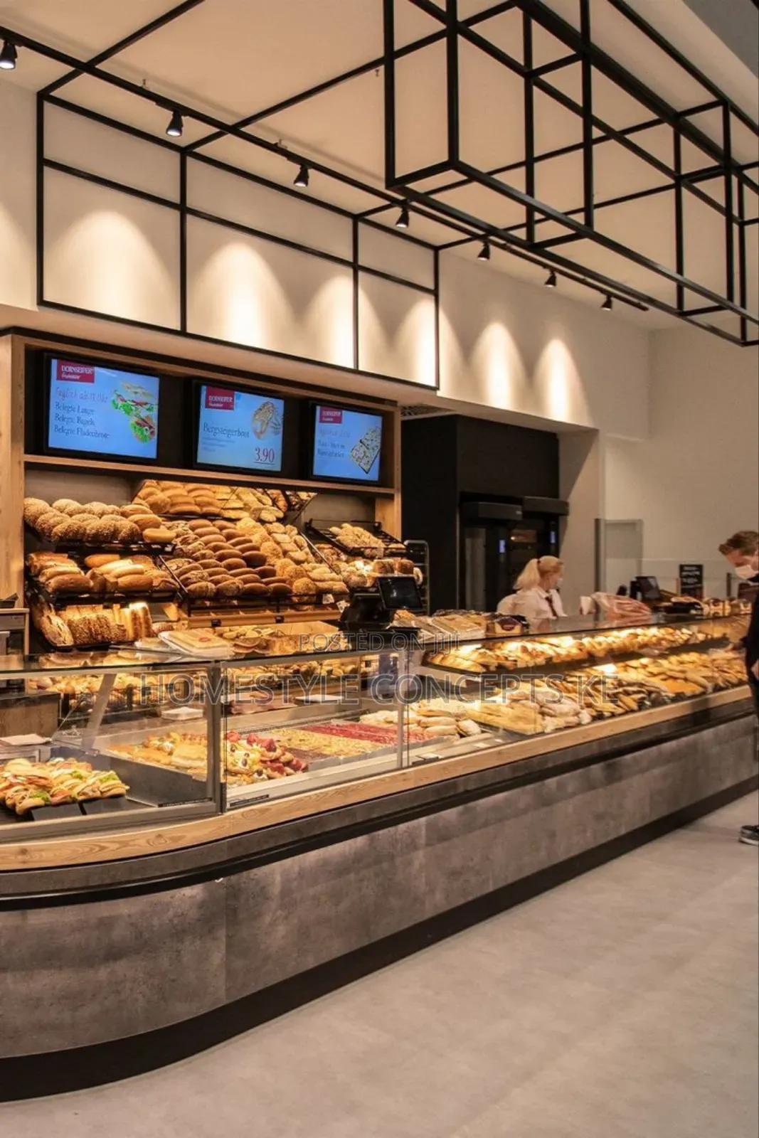 Pastry Bread Cakes Shop Interior Design and Renovation Services.