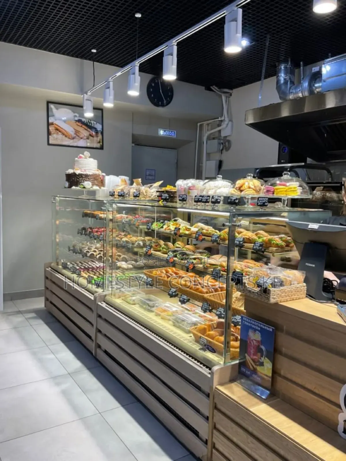 Pastry Bread Cakes Shop Interior Design and Renovation Services.