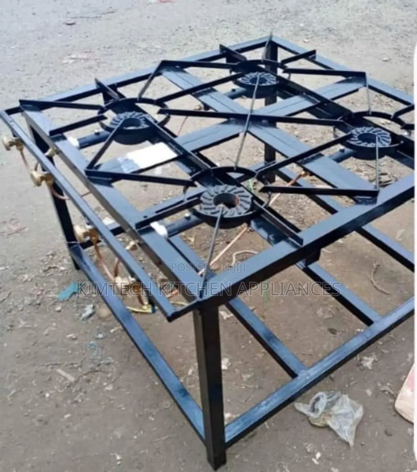4 Burner Mild Steel