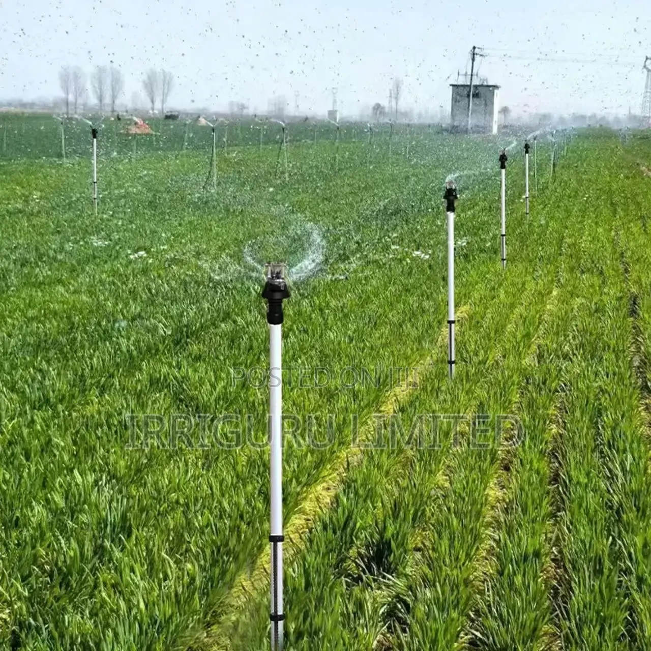 A New Sprinkler for Drought-Resistant Watering in Wheat Field.