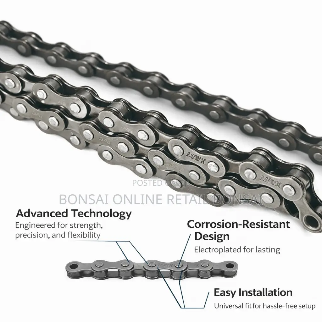 X410 Single Speed Bike Chain 116 Links With Master Link