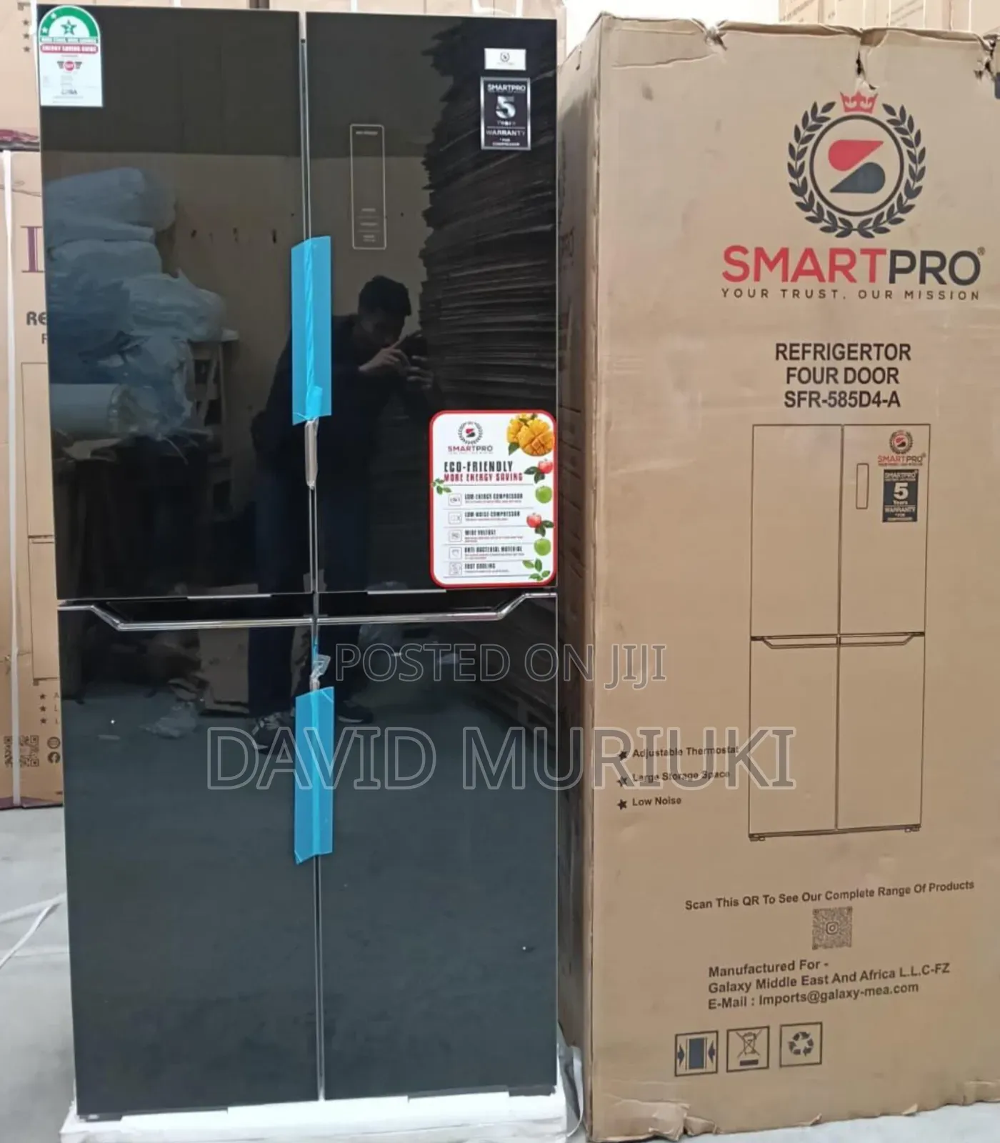 Smart Pro SFR 585 D4 a Four Door Glass Body [ 421 Litres ]-