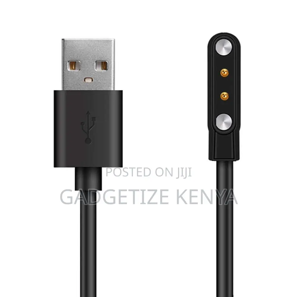 2-Pin Magnetic Usb Charging Cable for Oraimo Smartwatch (Cw-02)