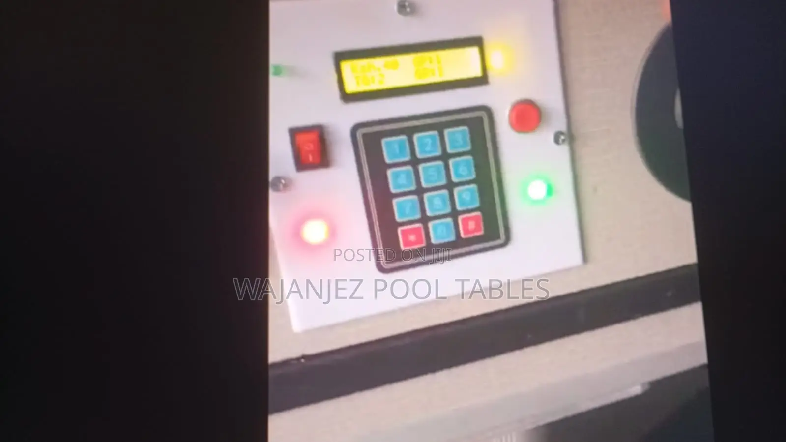 Cashless Pool Table