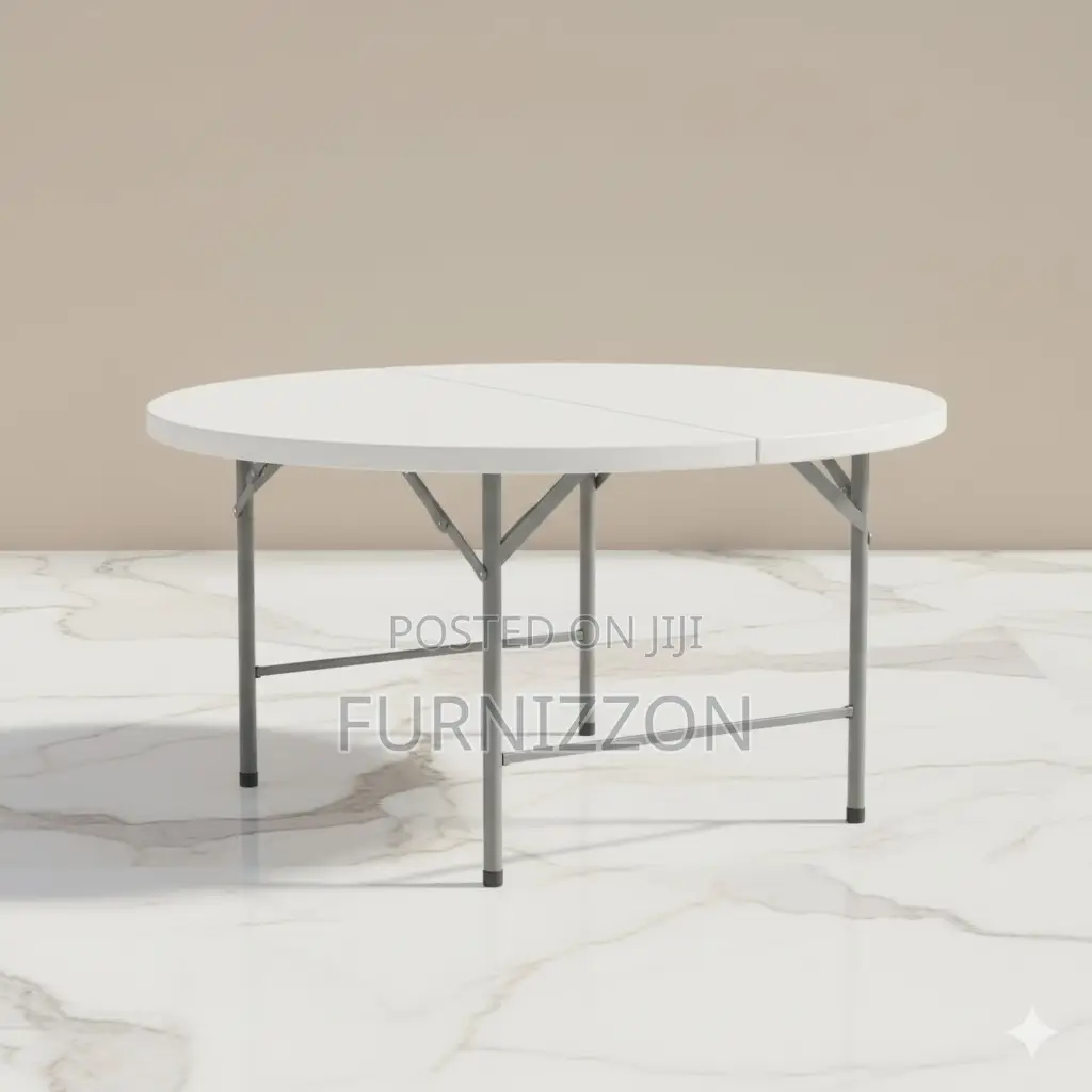 High Quality 1.5m Plastic Foldable Round Table