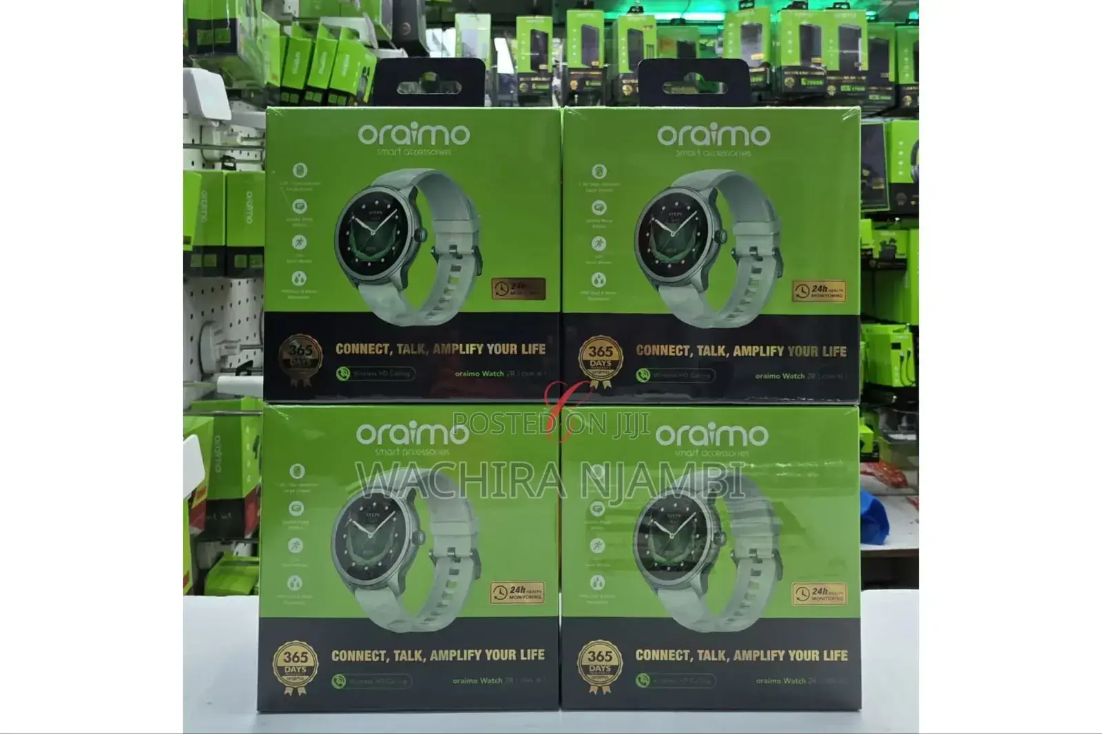 Oraimo Watch 2r 1.39inch TFT Ip68 Smart Watch