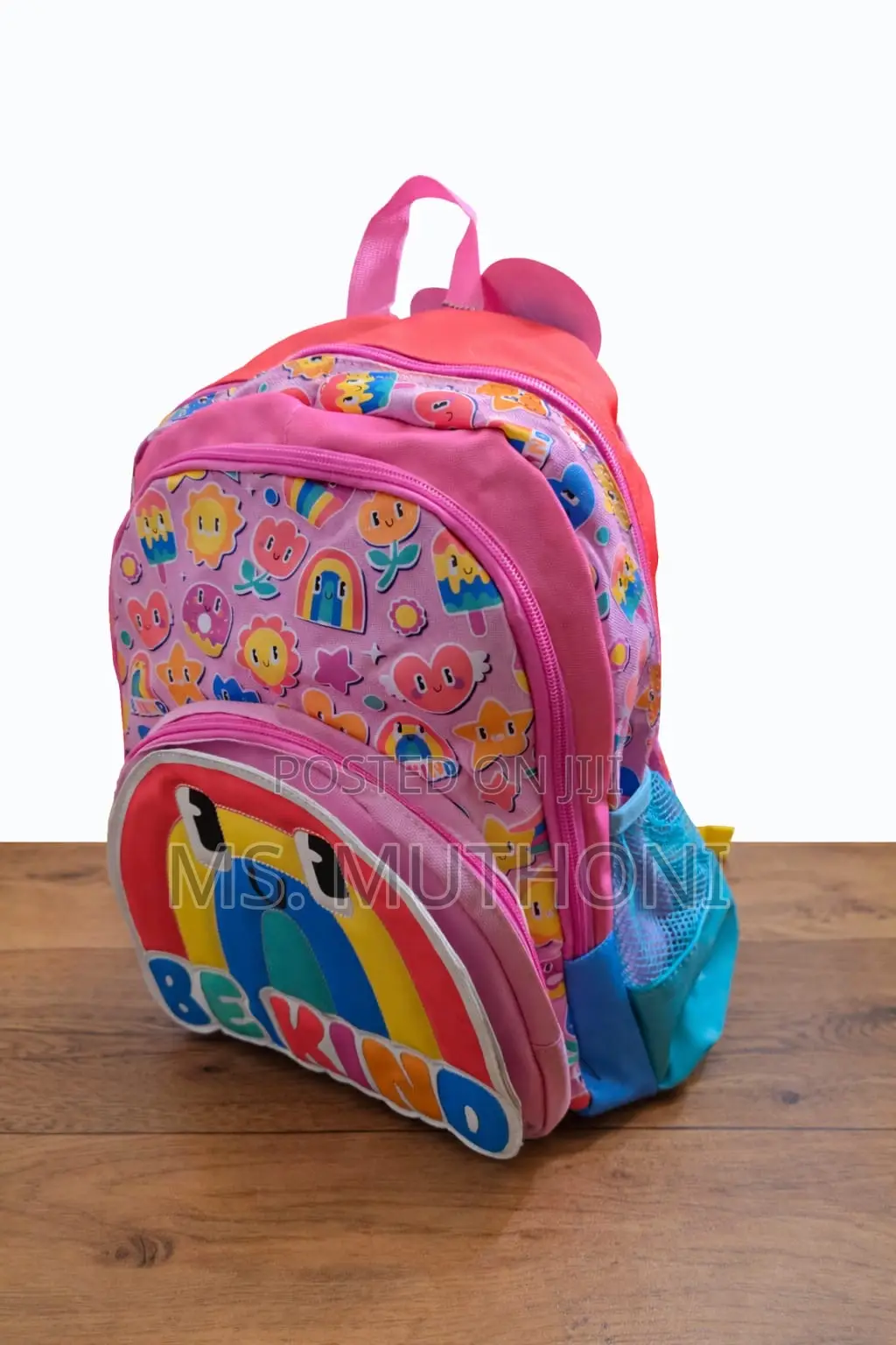 Pink Smiggle Paw Patrol Teeny Tiny Character Backpack Featuring Skye