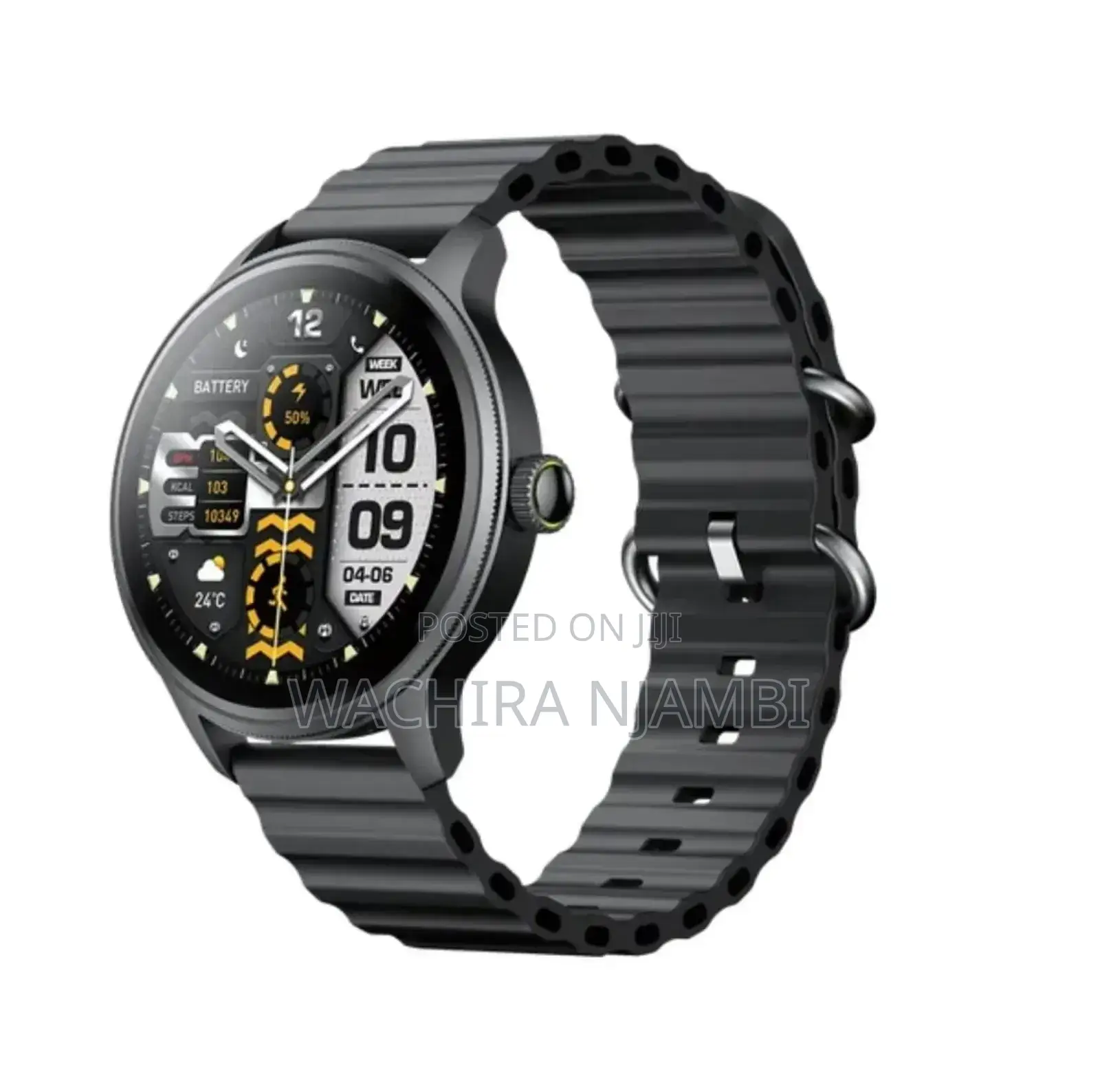 Amoled 2.5d Floating Interface Ip68 Smart Watch