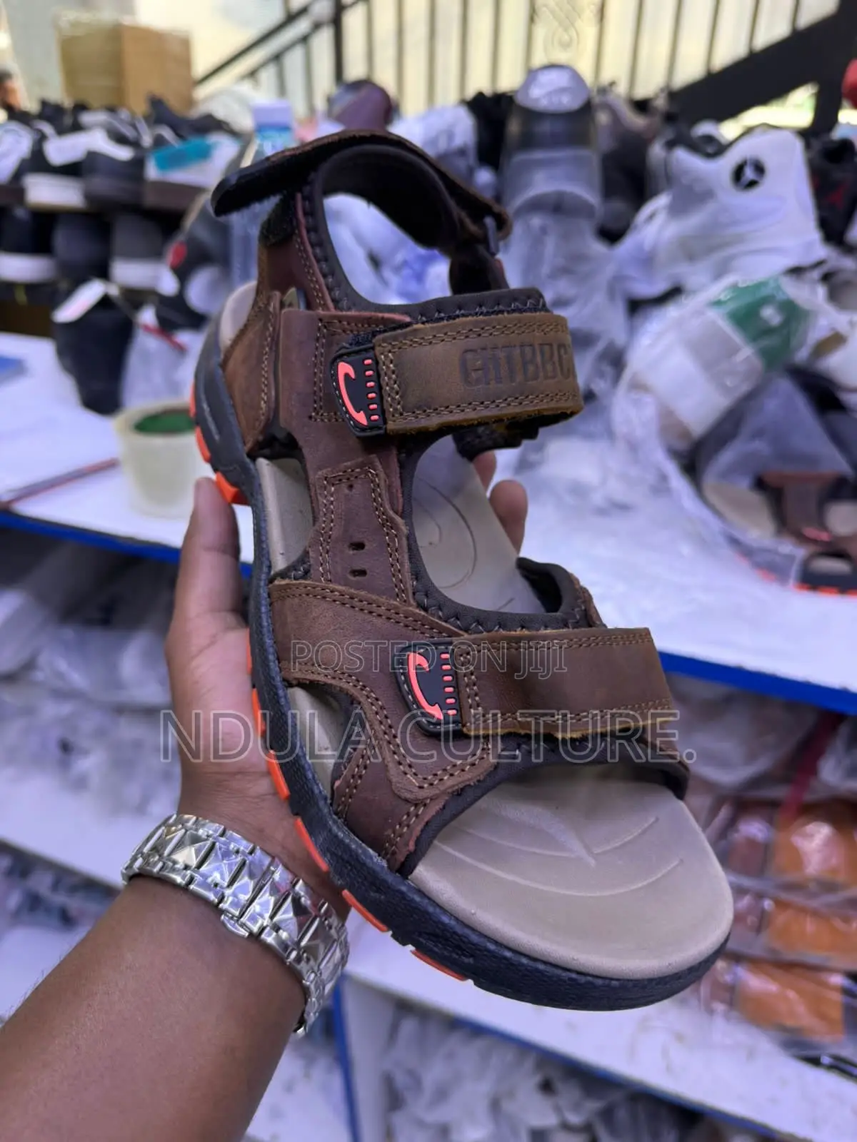 New Durable Real Leather Sandals