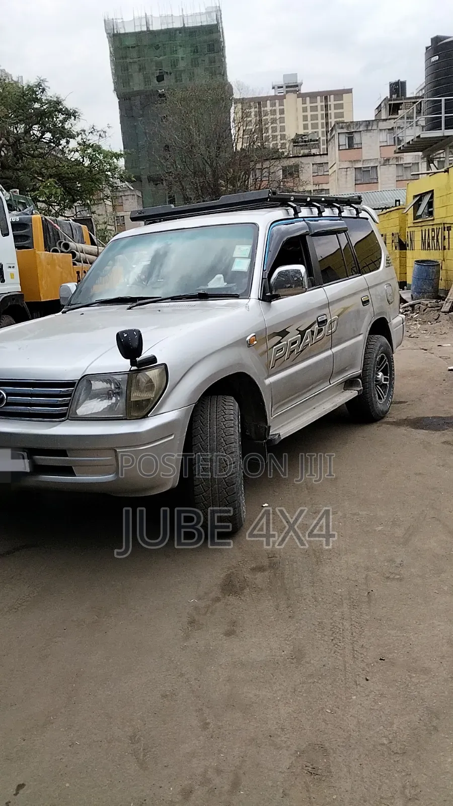 Modern Roof Rack Basket Prado 95