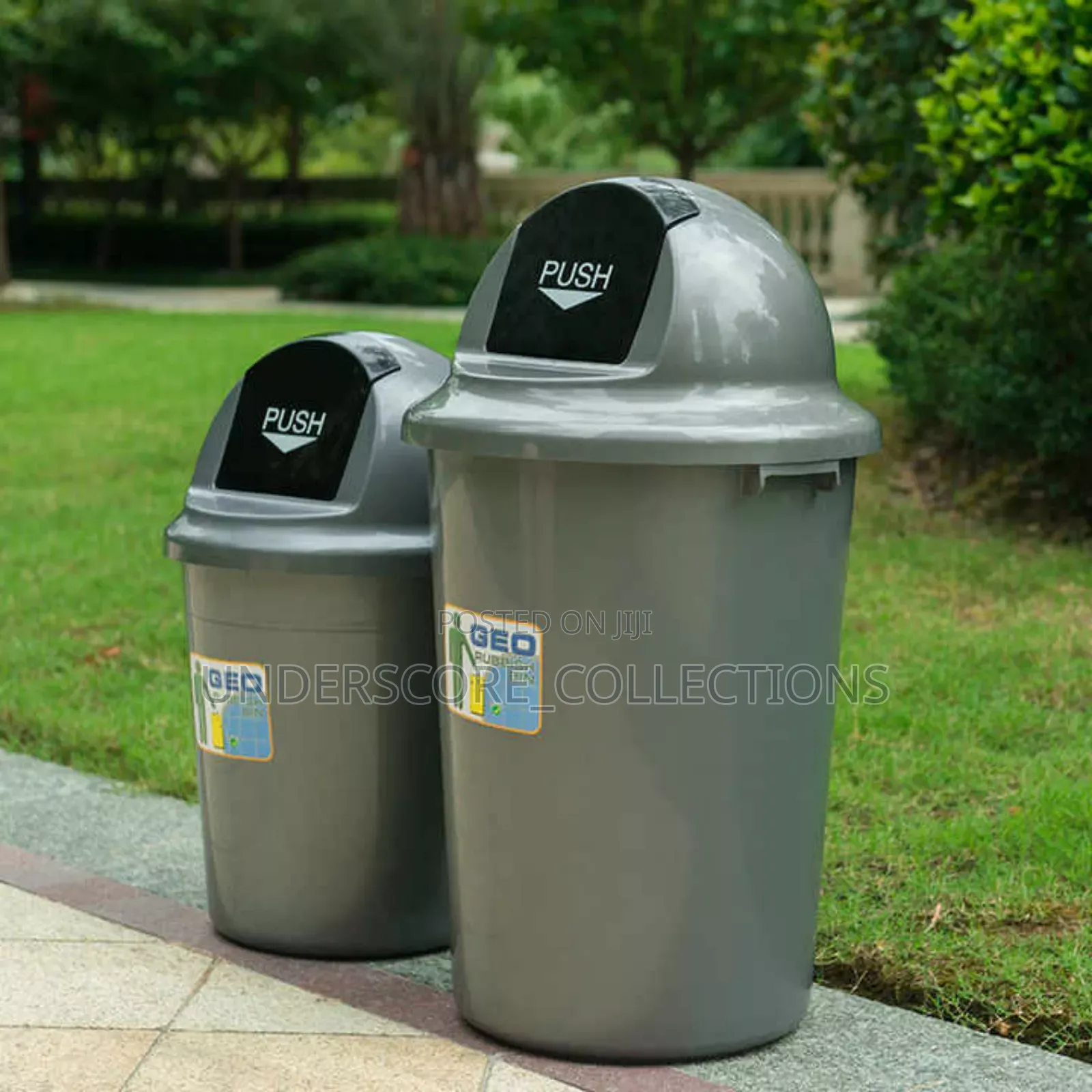 *Round Swing Lid Dustbin