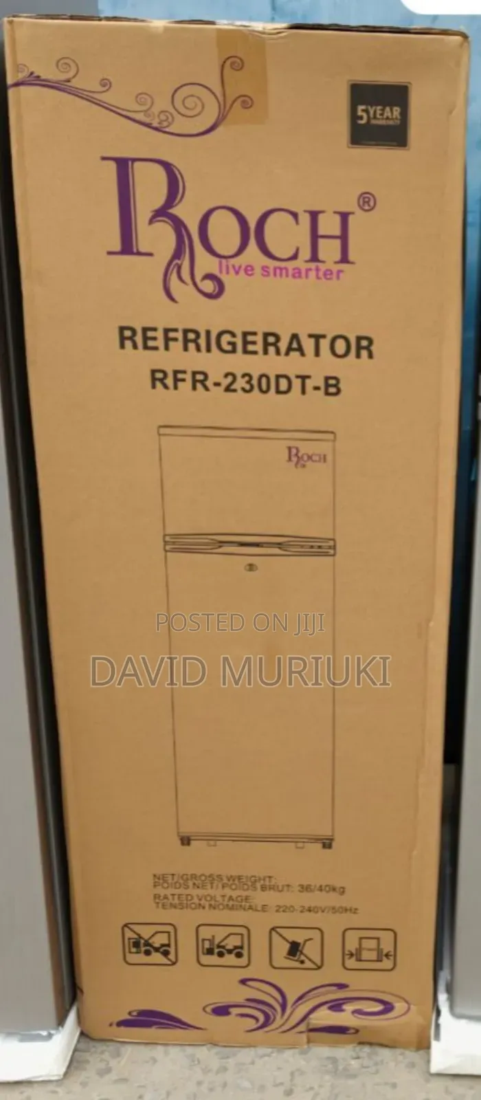 RFR-230-Dt-B 2 Door (181 Litres ) -