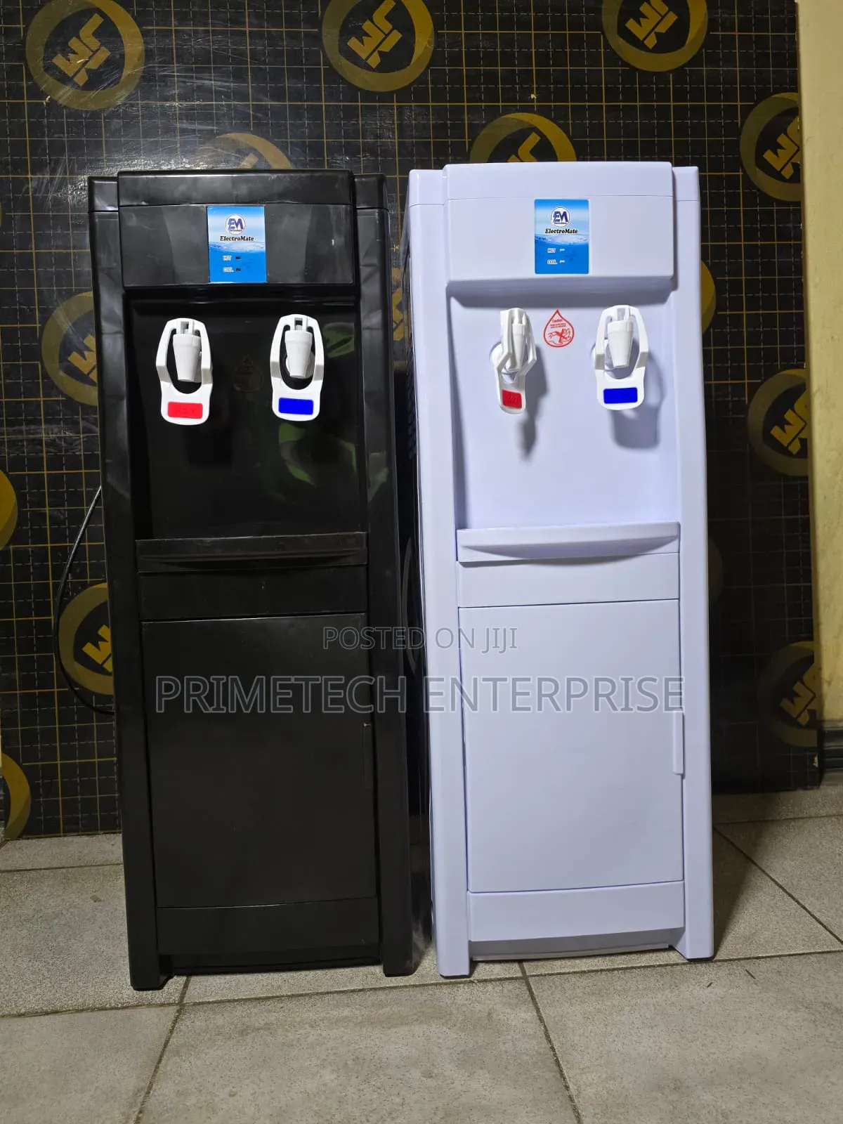 Electromate H/C Black and White Water Dispenser