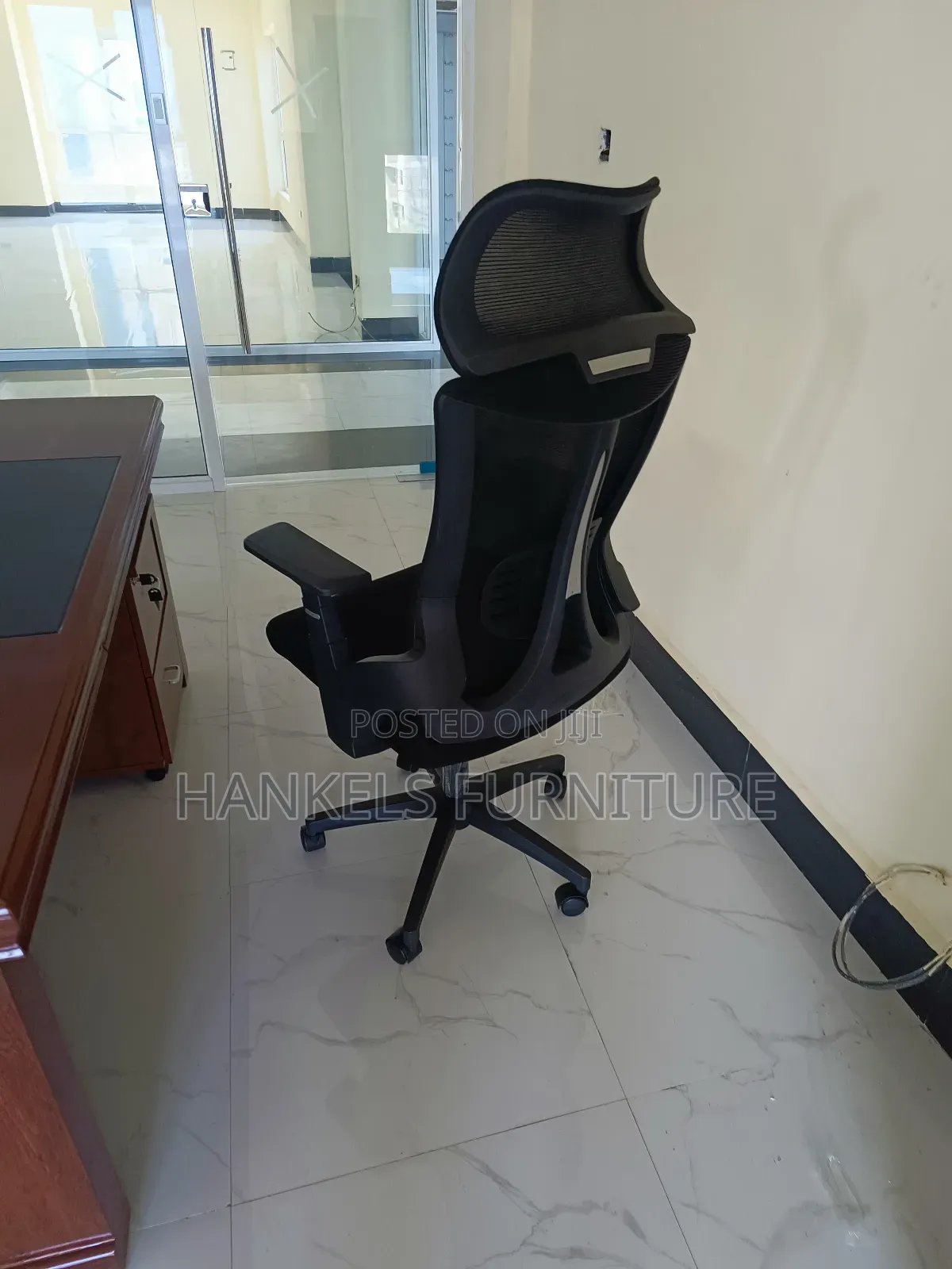 High-Back Executive Orthopedic Chair With Lumbar Support