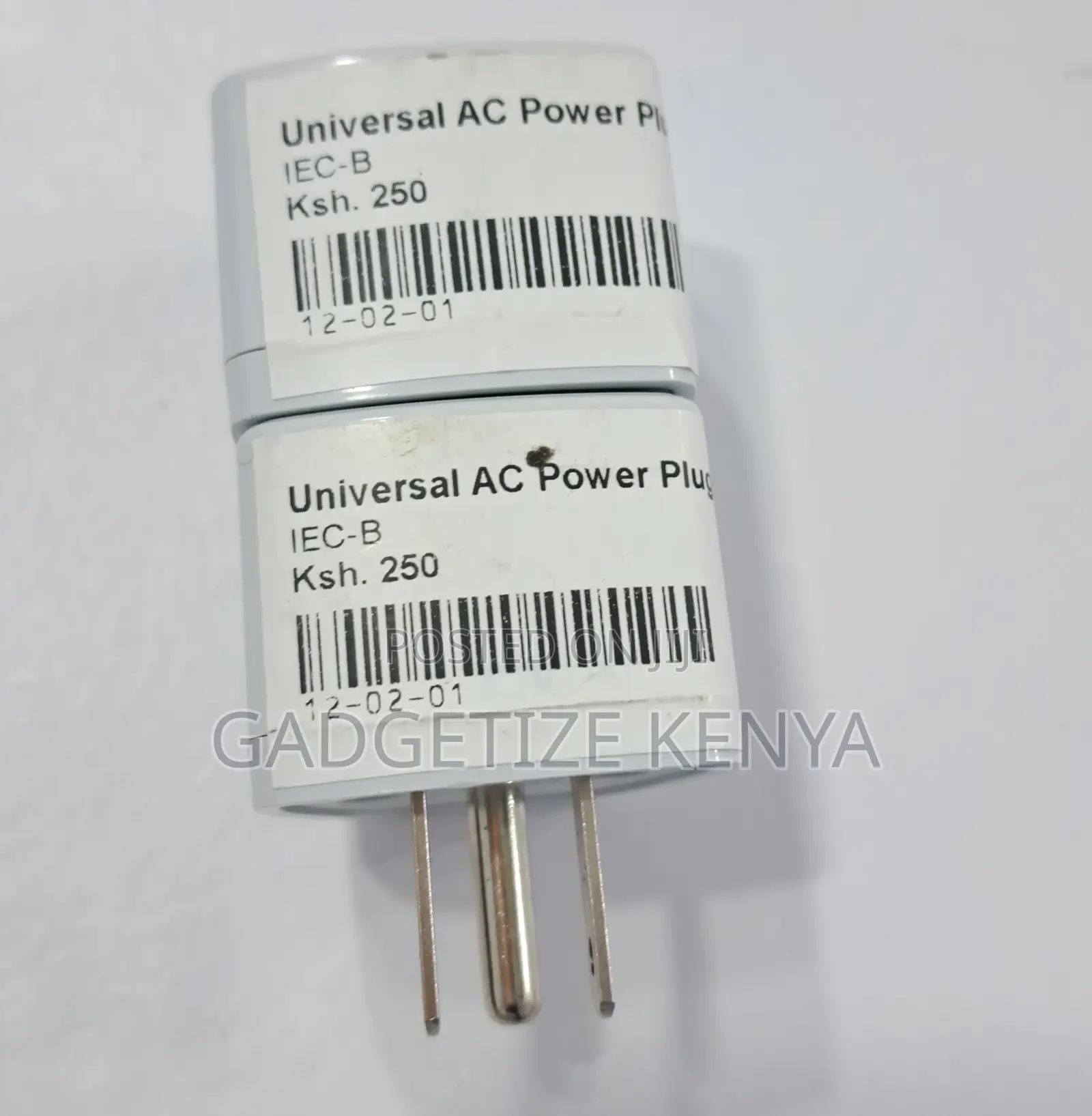 Iec Type B Universal Ac Power Plug Travel Adapter (Nema 5-15)