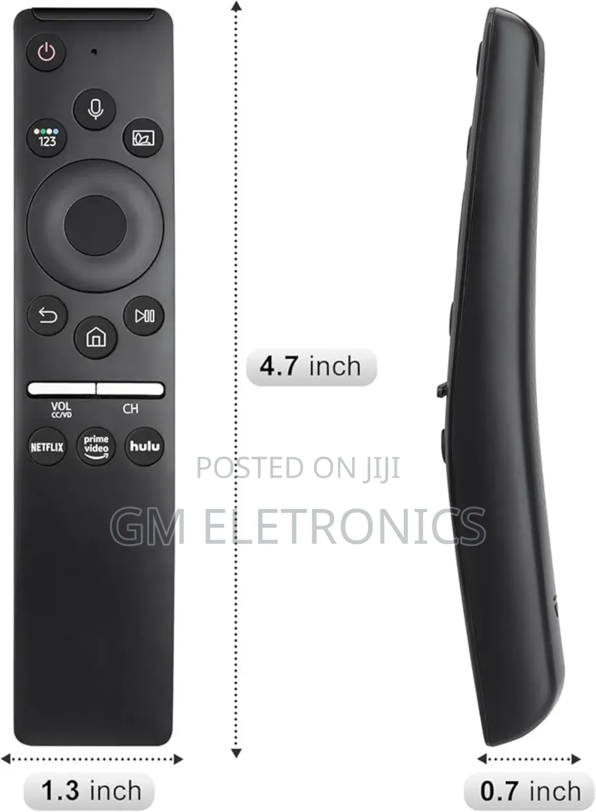 Universal Voice Remote for Samsung Qled Led LCD Tv +Aa Batteries