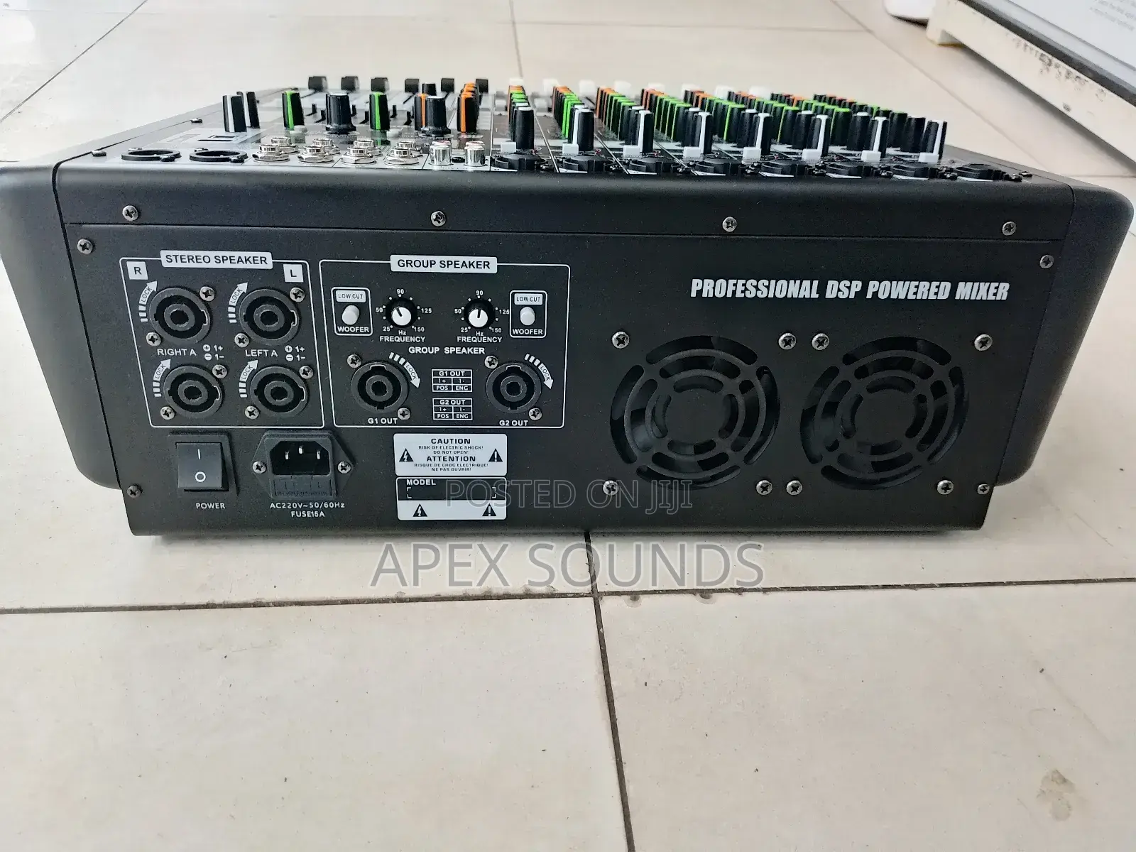 Powered Mixer 8channel