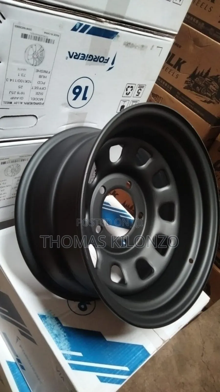 Size 16 8j Et 30 Jlandcruiser Steel Rims S