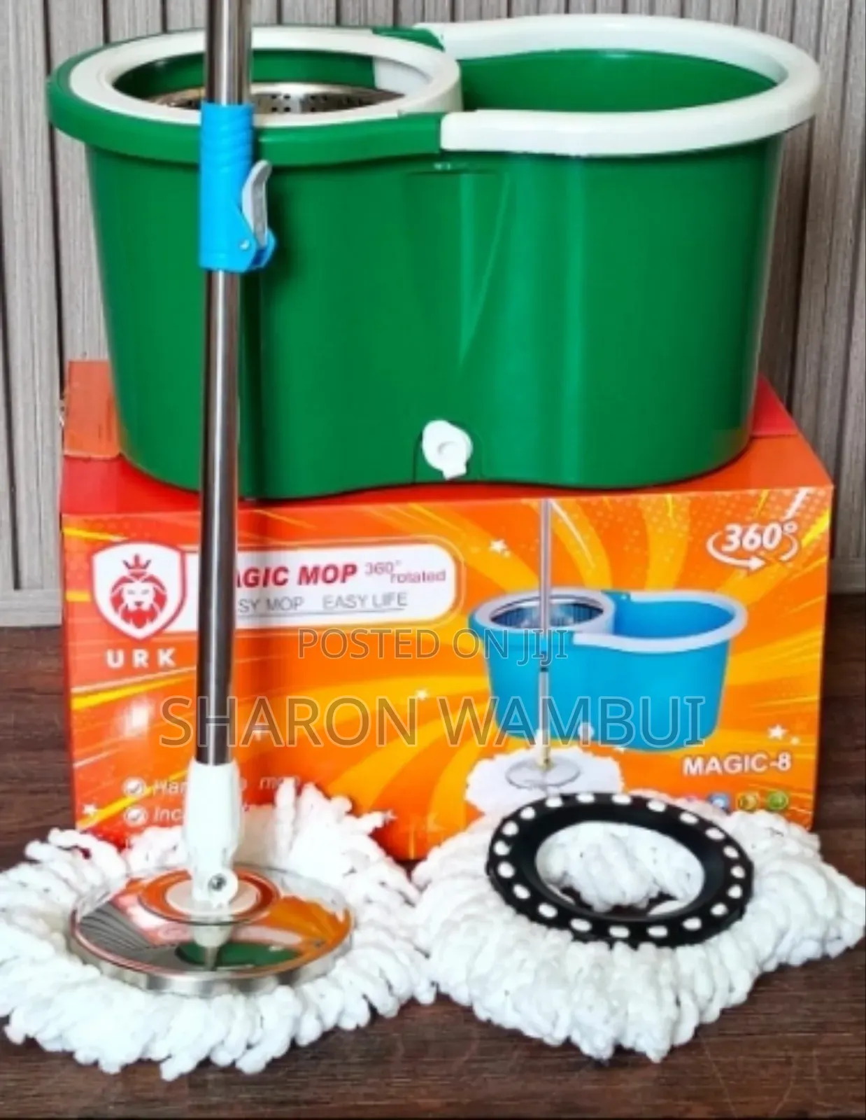 New Metallic Spin Mop/Metallic Spin Mop