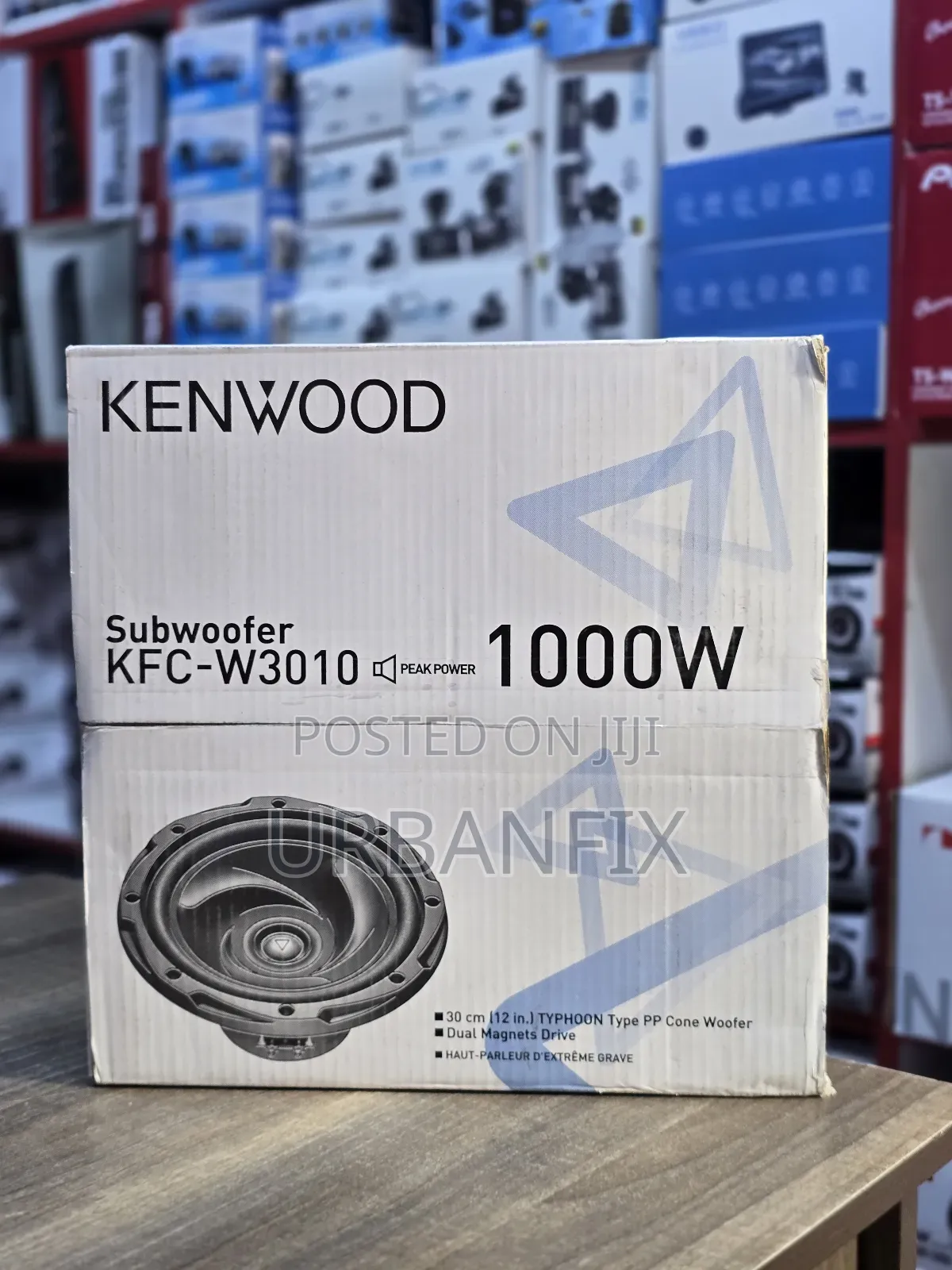 Kenwood KFC-W3010 1000watts 12 Inch Bass Subwoofer