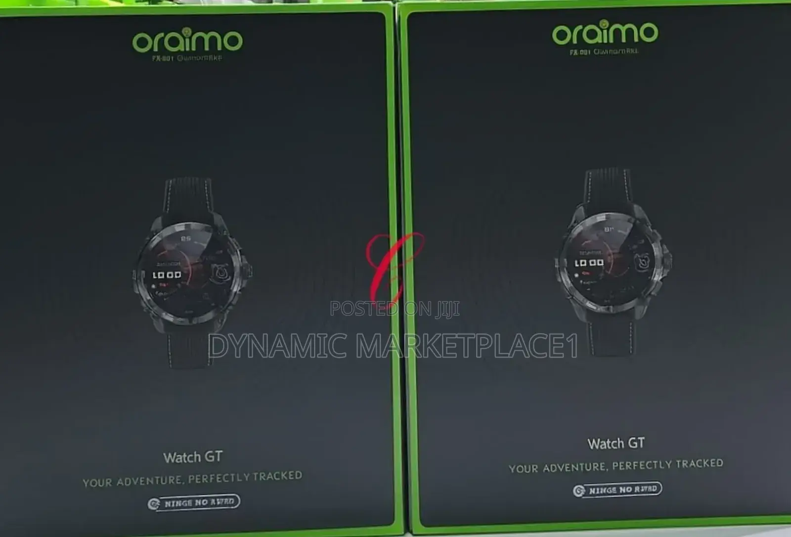 Oraimo Watch Gt Osw-852h 1.43" Amoled 3atm GPS Smart Watch